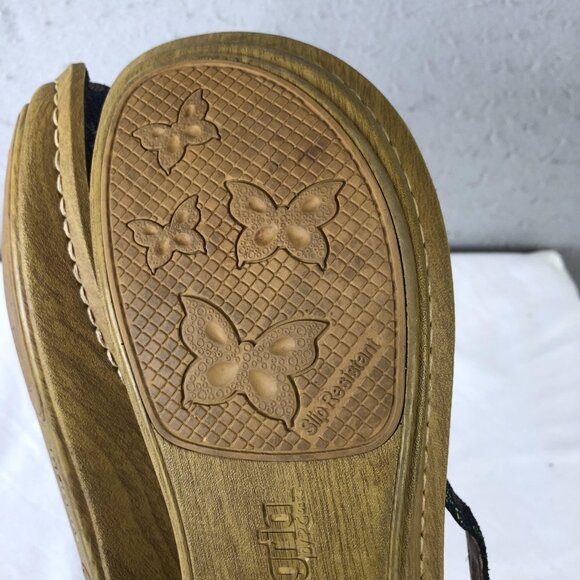 Alegria Shoes Womens Size 38 EU Leather Mary Jane Clog Slip Resistant ALG-158 - Picture 14 of 16